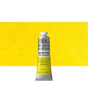 WINSOR & NEWTON : WINTON : OIL PAINT : 37ML : CADMIUM YELLOW HUE