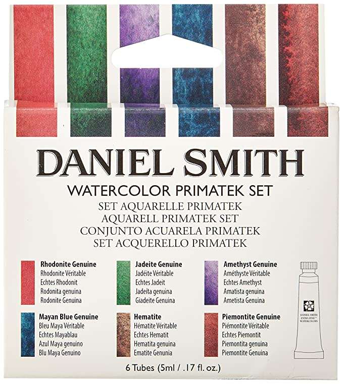 Daniel Smith Extra Fine Primatek Introductory Watercolor, 6 Tubes, 5ml