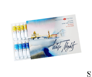 White Nights Artist’s Water Colour Tubes Set 24x10ml