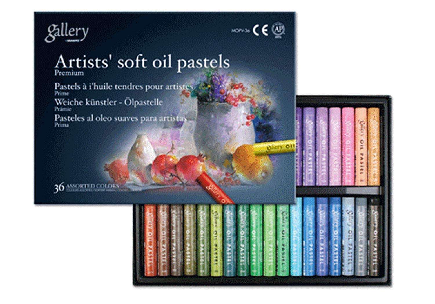 Mungyo Gallery Artist Soft Oil Pastels 36 Colors