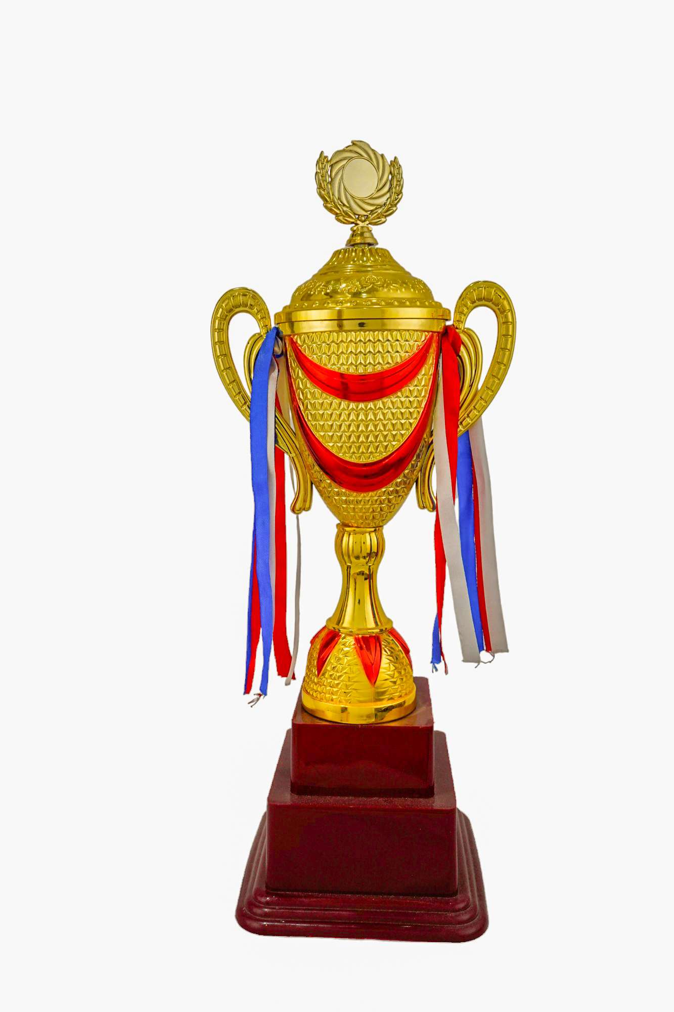 Smiley Premium Metallic Fiber Trophies