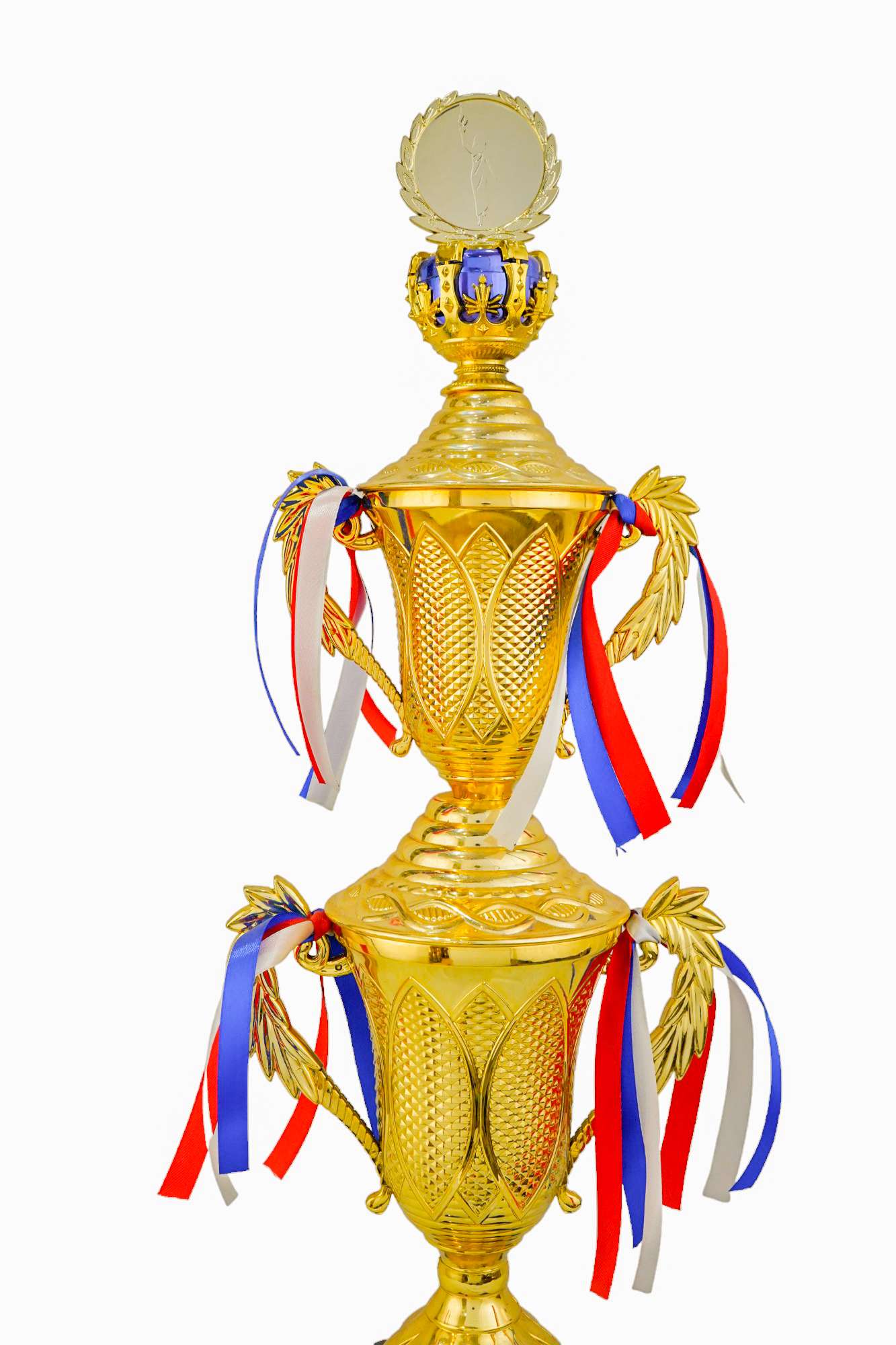 Goodwill Jumbo with Crown Metallic Fiber Trophies
