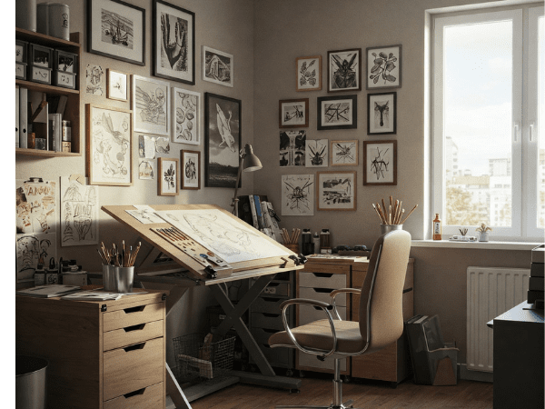 Budget-Friendly Art Space Ideas