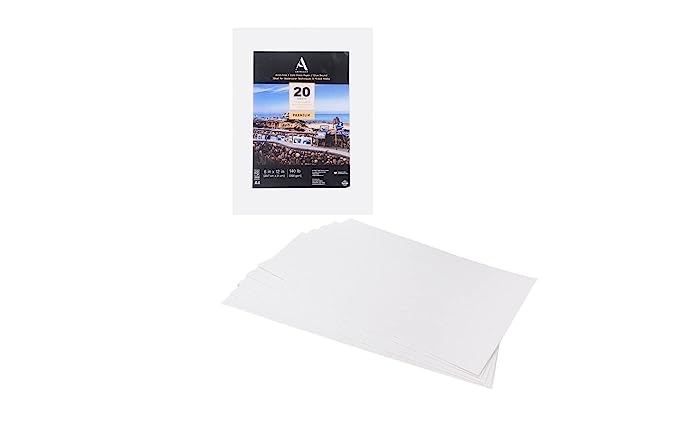 ArtRight Artists' Sketching Paper (A2 Pack of 20 Sheets, 300 GSM); Handmade  Cartridge Mixed Media Sheets of 300GSM for Pencil, Charcoal and Ink Media