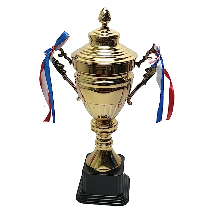  13 Large Football Resin Trophy with 3 Lines of