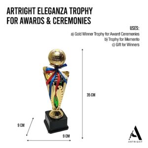 ArtRight Eleganza Trophy for Ceremonies & Awards - Prize Trophy for Functions & Events ; Golden Globe Award for Winners…