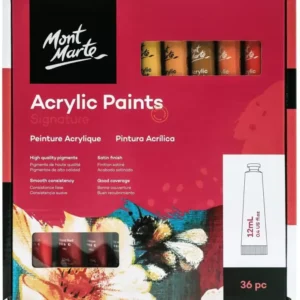 Mont Marte Acrylic Paints Set 36pc x 12ml