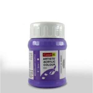 CAMEL ARTIST ACRYLIC COLOUR 500ML – BRILLIANT PURPLE