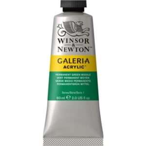 Winsor & Newton Galeria Acrylic Colour 60ml Permanent Green Middle