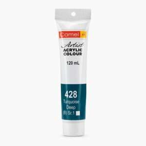 CAMEL ARTIST ACRYLIC COLOUR 120ML – TURQUOISE DEEP