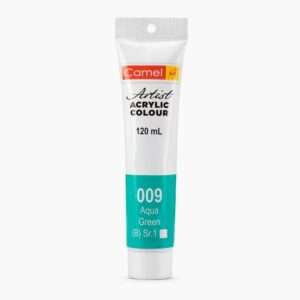 CAMEL ARTIST ACRYLIC COLOUR 40ML-120ML – AQUA GREEN