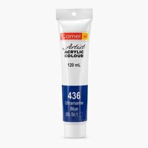 CAMEL ARTIST ACRYLIC COLOUR 120ML – ULTRAMARINE BLUE