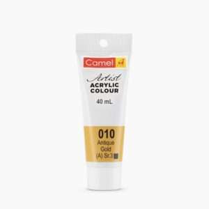 CAMEL ARTIST ACRYLIC COLOUR 40ML – ANTIQUE GOLD