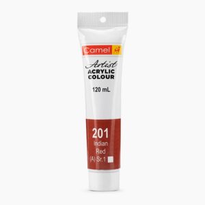 CAMEL ARTIST ACRYLIC COLOUR 120ML – INDIAN RED