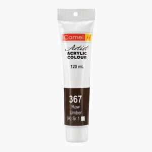 CAMEL ARTIST ACRYLIC COLOUR 120ML – RAW UMBER