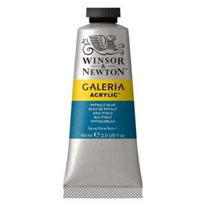 Winsor & Newton Galeria Acrylic Colour – Tube of 60 ML – Phthalo Blue