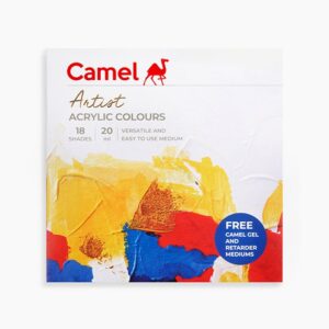 Camel Artist Acrylic Colors – 18 Shades, 20ml