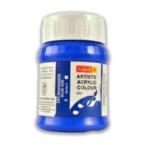 CAMEL ARTIST ACRYLIC COLOUR 500ML – MANGANESE BLUE HUE