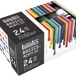 Liquitex Basics Acrylic Paint Tubes – 24x22ml