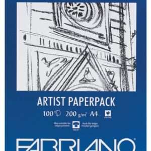 Fabriano Accademia Drawing Artists Paperpack 200 GSM A4 (Pack of 100)