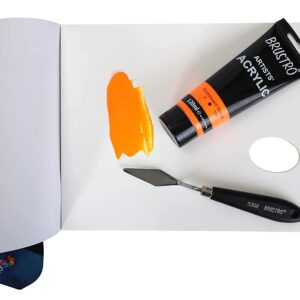Brustro Artists Acrylic 120ml Fluorescent Orange