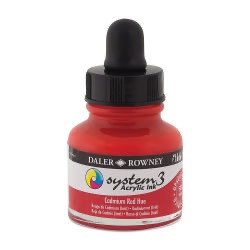 Daler-Rowney System 3 Acrylic Ink Cadmium Red