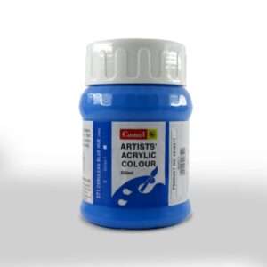 CAMEL ARTIST ACRYLIC COLOUR 500ML – CERULEAN BLUE HUE