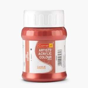 CAMEL ARTIST ACRYLIC COLOUR 500ML – COPPER