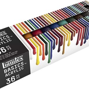 Liquitex Basics Acrylic Paint Tubes – 36x22ml