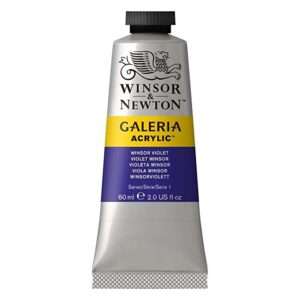 Winsor & Newton Galeria Acrylic Colour – Tube of 60 ML – Winsor Violet