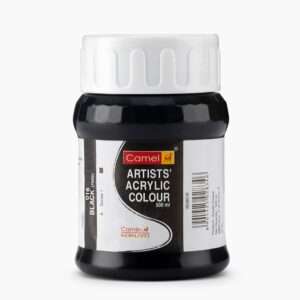 CAMEL ARTIST ACRYLIC COLOUR 500ML – Black