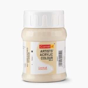 CAMEL ARTIST ACRYLIC COLOUR 500ML – Unbleached Titanium