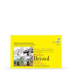 Strathmore 300 Series – Bristol (24 Sheets) Smooth Bristol