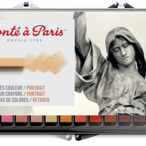 Conte Paris Crayon Set Of 12 Potrait