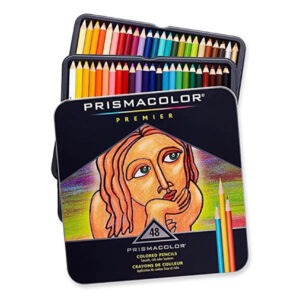 Prismacolor Premier Soft Core Colored Pencil, Set of 48 Assorted Colors