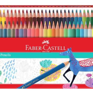 Faber-Castell Triangular Colour pencils – Pack of 72 (Assorted)