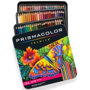 Prismacolor Premier Colored Pencils, Soft Core, 132 Pack