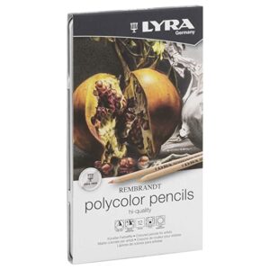 LYRA Rembrandt Polycolor Art Pencils Set of 12 Pencils