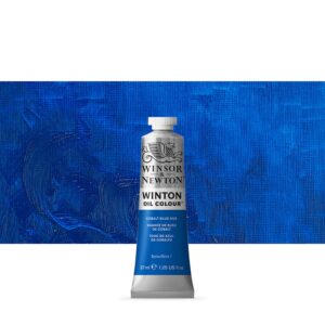 Winsor & Newton Winton Oil Color Paint Tube 37ml Cobalt Blue Hue