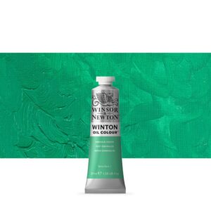 Winsor & Newton Winton Oil Colour – Tube of 37 ML – Emeraled Green (241)