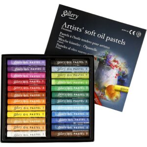 Mungyo Gallery Artists Soft Oil Pastels 24 Colors