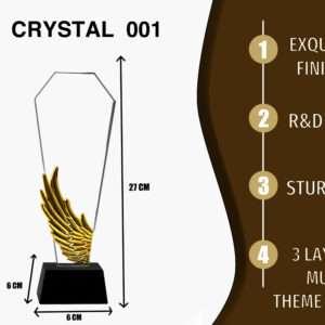 crystal 001 Crystal Trophies & Brass Trophies