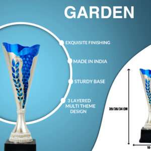 garden Metallic Fiber Trophies