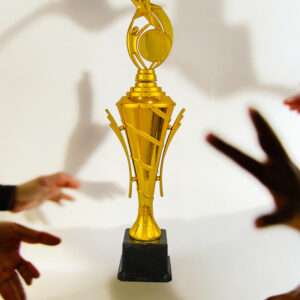 Oscar pillar Metallic Fiber Trophies