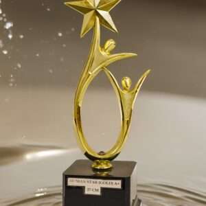 Nib Metallic Fiber Trophies