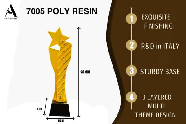 7005 poly resin Polyresin Trophies - Image 5