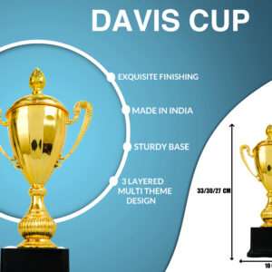 Davis cup Metallic Fiber Trophies