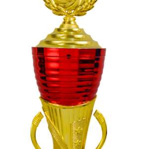 super cup red Metallic Fiber Trophies