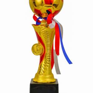 soccer 16 Metallic Fiber Trophies