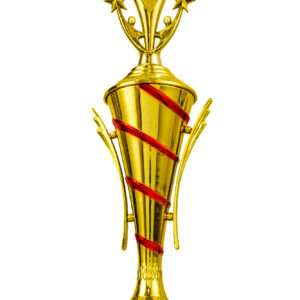 red pillar Metallic Fiber Trophies